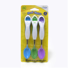 THE FIRST YEARS Easy-Grasp Soft-bite Spoons 3pk 